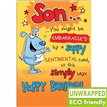 C75 EMBARRASED SON BIRTHDAY LAUGH OUT LOUD 6S