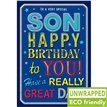 C75 NEON TEXT SON BIRTHDAY PICCADILLY 6S