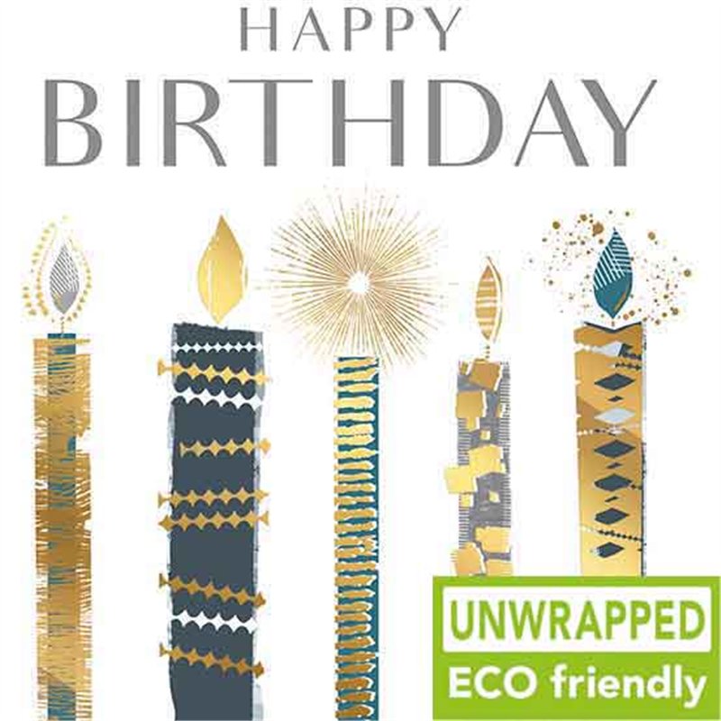 160mm SQ CANDLES OPEN BIRTHDAY ELITE 6S