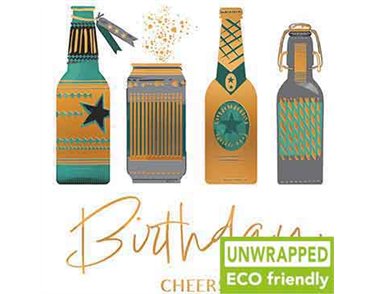160mm SQ BOTTLES OPEN BIRTHDAY ELITE 6S