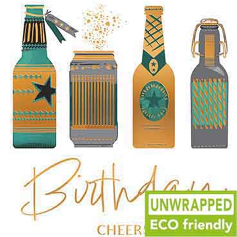 160mm SQ BOTTLES OPEN BIRTHDAY ELITE 6S