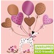 160mm SQ DALMATION OPEN BIRTHDAY ELITE 6S