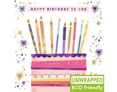 160mm SQ CAKE OPEN BIRTHDAY ELITE 6S