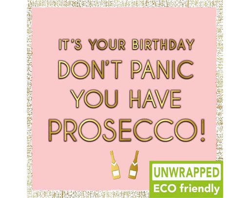 160mm SQ PROSECCO OPEN BIRTHDAY ELITE 6S