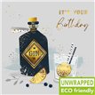 160mm SQ GIN BOTTLE OPEN BIRTHDAY ELITE 6S