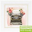 160mm SQ TYPEWRITER BLANK ELITE 6S