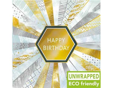 160mm SQ LIGHT STARBURST OPEN BIRTHDAY ELITE 6S