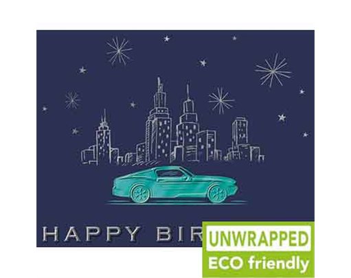 160mm SQ CAR OPEN BIRTHDAY ELITE 6S