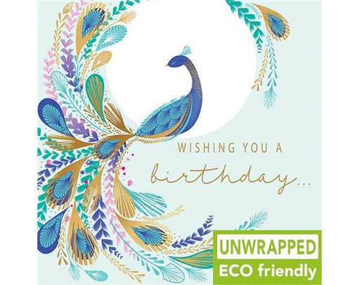 160mm SQ PEACOCK OPEN BIRTHDAY ELITE 6S