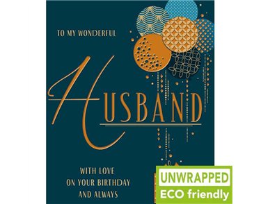 C50 BALLOONS HUSBAND BIRTHDAY ELITE 6S