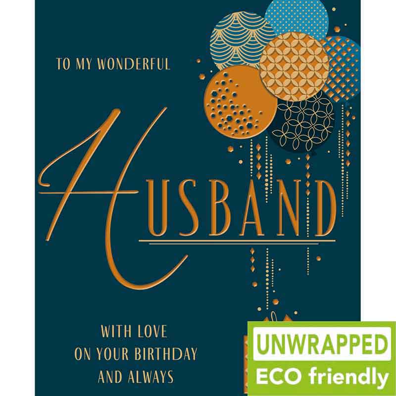 C50 BALLOONS HUSBAND BIRTHDAY ELITE 6S