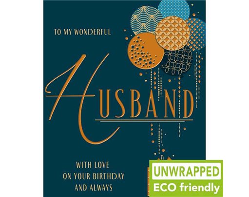 C50 BALLOONS HUSBAND BIRTHDAY ELITE 6S