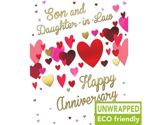 C50 HEARTS ANNIVERSARY SON & DAUGHTER-IN-LAW ELITE 6S