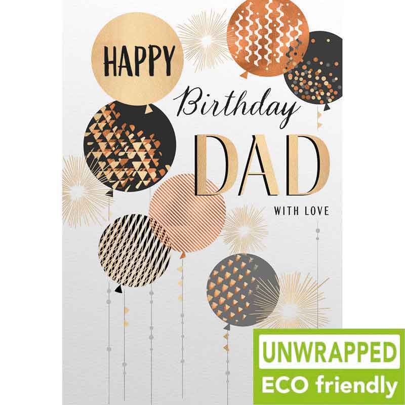 C75 BALLOONS DAD BIRTHDAY ELITE 6S