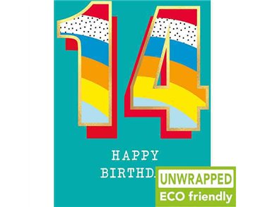 C50 TEAL AGE 14 BIRTHDAY FIESTA 6S