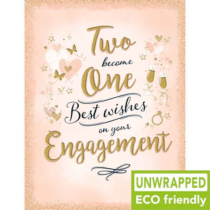 C50 HEARTS ON PEACH ENGAGEMENT GOLD DUST 6S