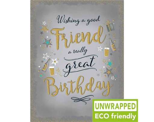 C50 BEER ON DARK GREY MALE FRIEND BIRTHDAY GOLD DUST 6S