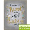 C50 BEER ON DARK GREY MALE FRIEND BIRTHDAY GOLD DUST 6S