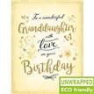 C50 FLOWERS ON LEMON GRANDDAUGHTER BIRTHDAY GOLD DUST 6S