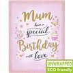 C50 FLOWERS ON PINK MUM BIRTHDAY GOLD DUST 6S