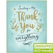 C50 FOLIAGE ON AQUA THANK YOU GOLD DUST 6S