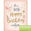C50 BALLOONS OPEN BIRTHDAY GOLD DUST 6S