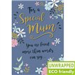C75 FLORAL ON GREY MUM BIRTHDAY GOLD DUST 6S