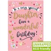 C75 HEARTS ON PINK DAUGHTER BIRTHDAY GOLD DUST 6S