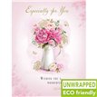 C50 FLOWERS IN A VASE OPEN BIRTHDAY GRACE 6S