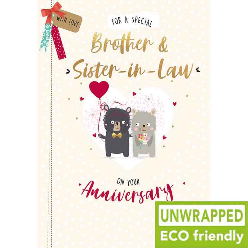 C75 BEARS ANNIVERSARY BROTHER & SISTER-IN-LAW PICCADILLY 6S