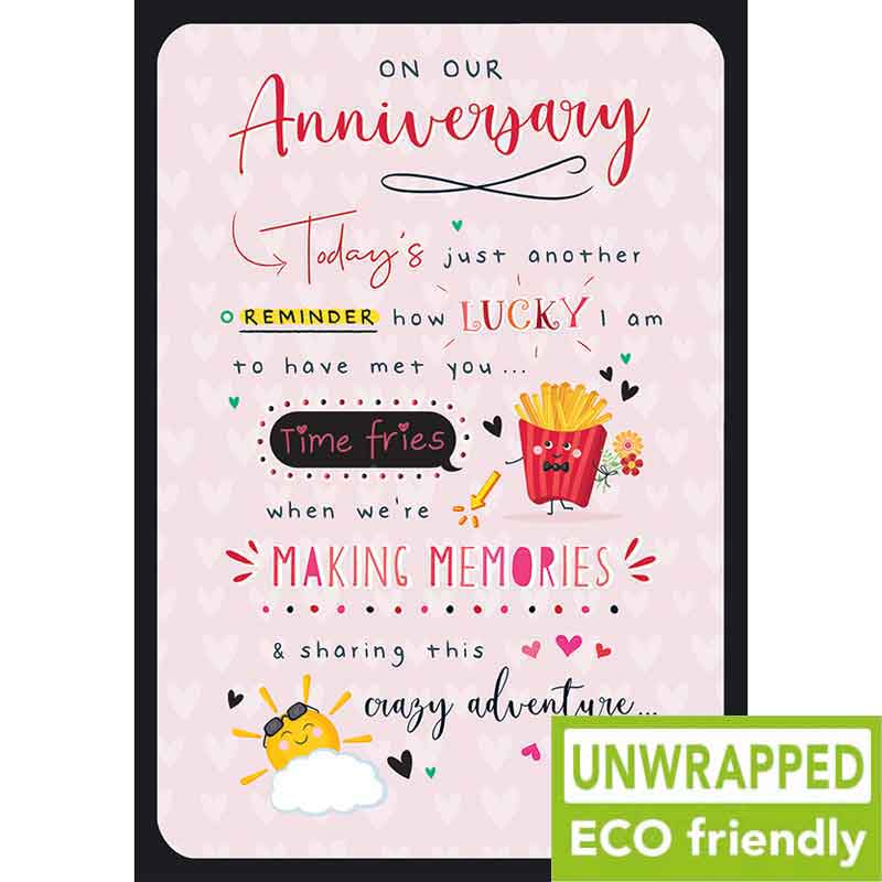 C75 TIME FRIES MAKING MEMORIES OUR ANNIVERSARY HAPPY DAYS 6S