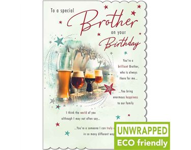 C75 BEERSIN A ROW BROTHER BIRTHDAY WITH LOVE 6S