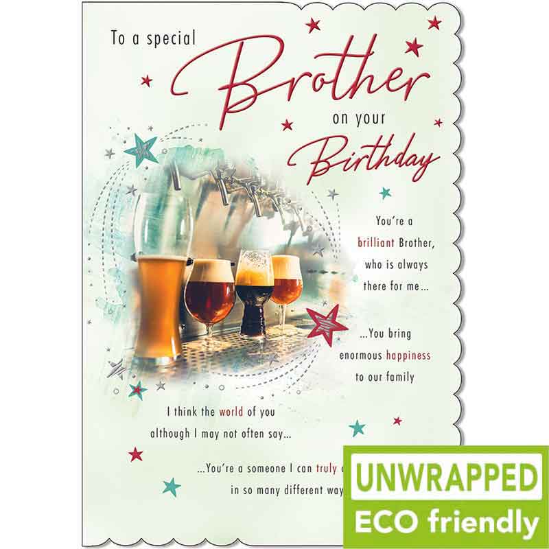 C75 BEERSIN A ROW BROTHER BIRTHDAY WITH LOVE 6S