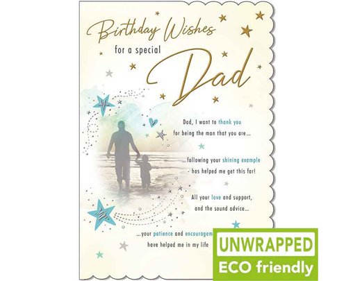 C75 MAN AND CHILD DAD BIRTHDAY WITH LOVE 6S