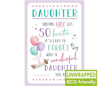 C75 LIFES SO HECTIC DAUGHTER BIRTHDAY HAPPY DAYS 6S