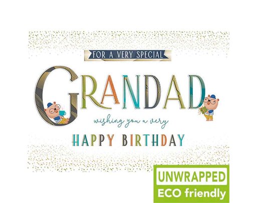 C75 HAT BEAR GRANDAD BIRTHDAY PICCADILLY 6S