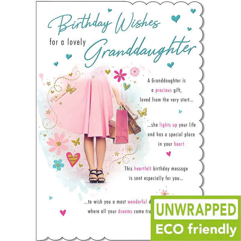 C75 GIRL SHOPPING GRANDDAUGHTER BIRTHDAY WITH LOVE 6S