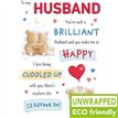 C75 BEAR COUPLE HUSBAND BIRTHDAY HAPPY HUGS 6S