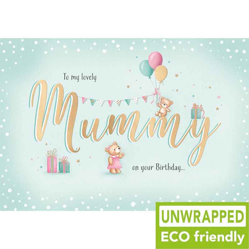 C75 2 BEARS MUMMY BIRTHDAY PICCADILLY 6S