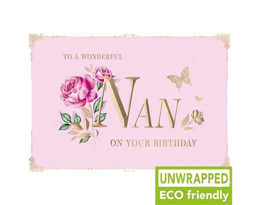 C75 PINK FLORAL NAN BIRTHDAY PICCADILLY 6S