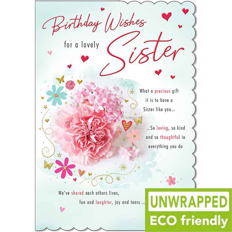 C75 FLOWERS PHOTO SISTER BIRTHDAY WITH LOVE 6S