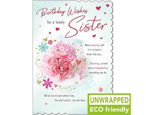 C75 FLOWERS PHOTO SISTER BIRTHDAY WITH LOVE 6S
