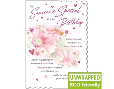 C75 GERBERA SOMEONE SPECIAL BIRTHDAY WITH LOVE 6S