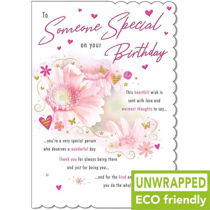C75 GERBERA SOMEONE SPECIAL BIRTHDAY WITH LOVE 6S