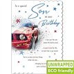 C75 RED SPORTS CAR SON BIRTHDAY WITH LOVE 6S