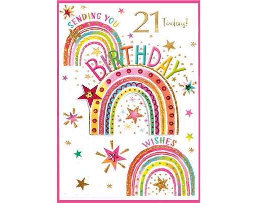 C50 FEMALE 21ST BIRTHDAY ISABELS GARDEN 6S