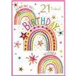 C50 FEMALE 21ST BIRTHDAY ISABELS GARDEN 6S