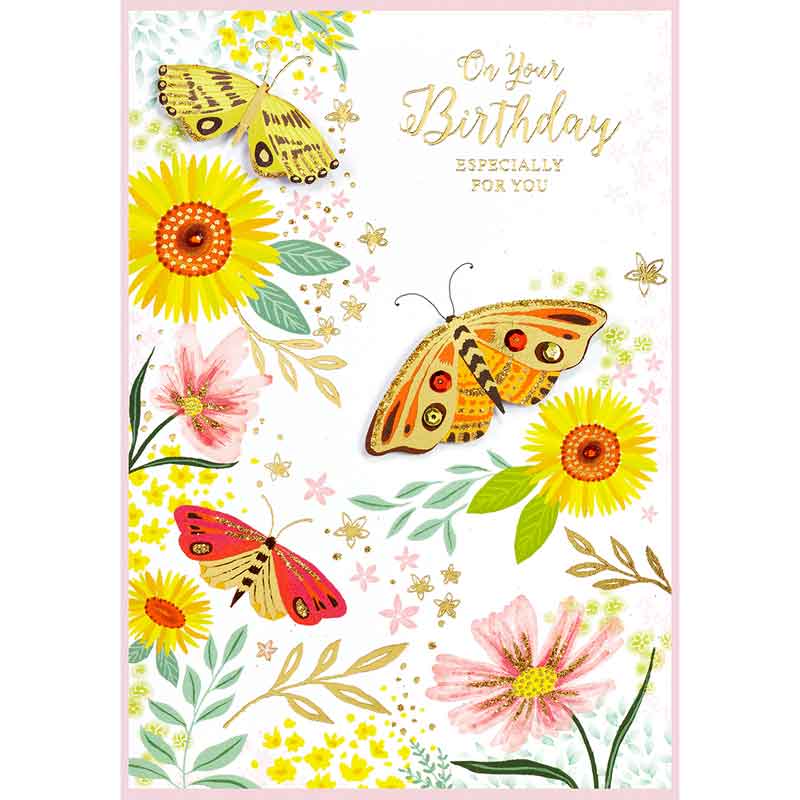 C50 TRAD FEMALE BIRTHDAY ISABELS GARDEN 6S