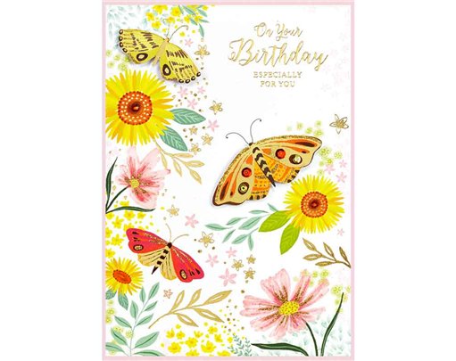 C50 TRAD FEMALE BIRTHDAY ISABELS GARDEN 6S