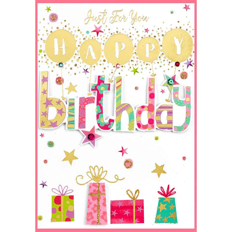 C50 TRAD FEMALE BIRTHDAY ISABELS GARDEN 6S